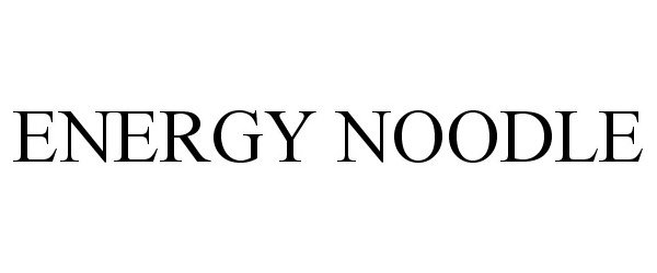  ENERGY NOODLE