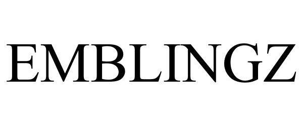 Trademark Logo EMBLINGZ