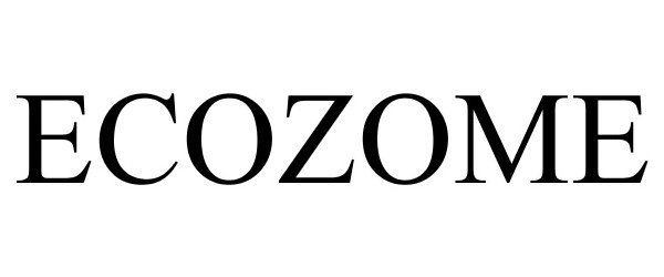 Trademark Logo ECOZOME