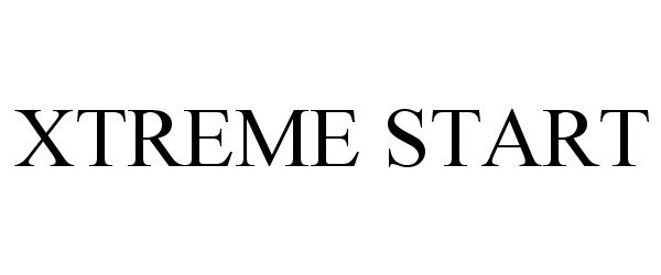 Trademark Logo XTREME START