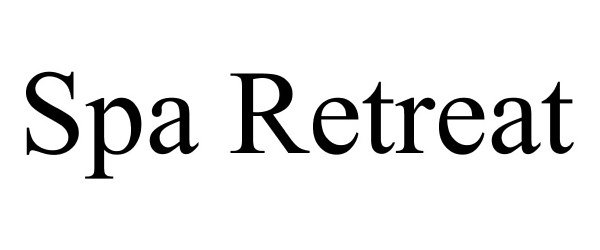Trademark Logo SPA RETREAT