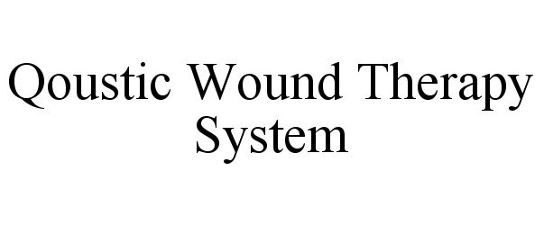 Trademark Logo QOUSTIC WOUND THERAPY SYSTEM
