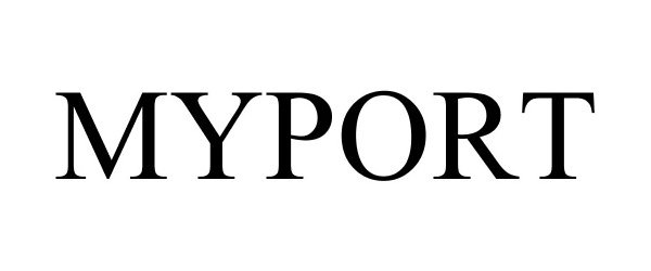 Trademark Logo MYPORT