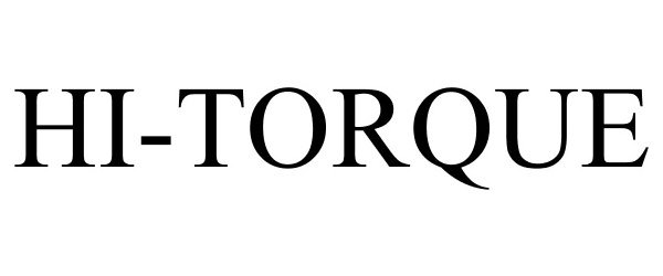 Trademark Logo HI-TORQUE