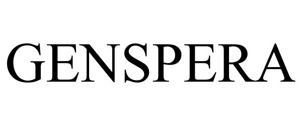 Trademark Logo GENSPERA