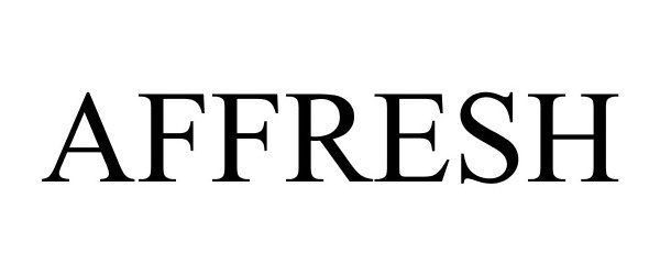 Trademark Logo AFFRESH