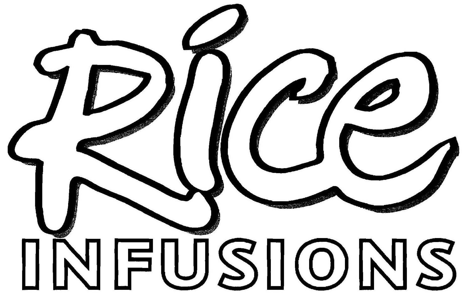 Trademark Logo RICE INFUSIONS