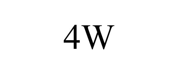 Trademark Logo 4W