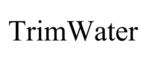 Trademark Logo TRIMWATER