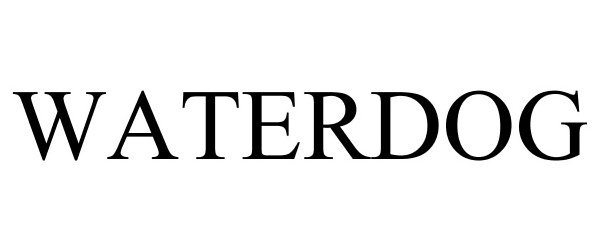 Trademark Logo WATERDOG