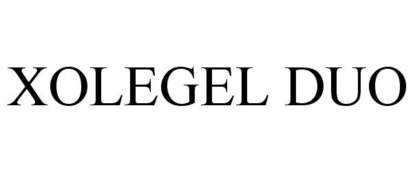 Trademark Logo XOLEGEL DUO