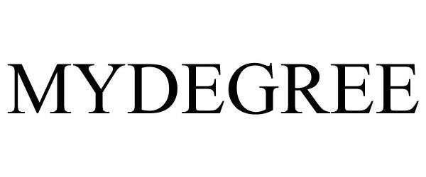 Trademark Logo MYDEGREE