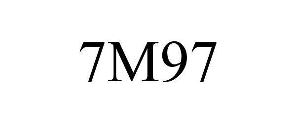 Trademark Logo 7M97