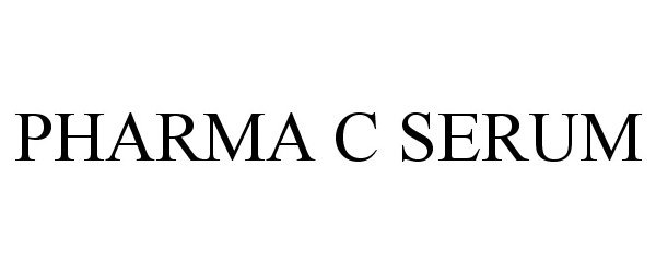 Trademark Logo PHARMA C SERUM