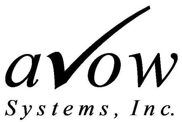  AVOW SYSTEMS, INC.