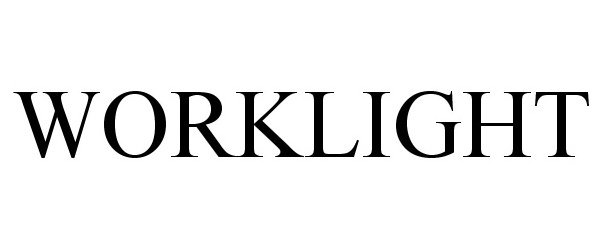 Trademark Logo WORKLIGHT
