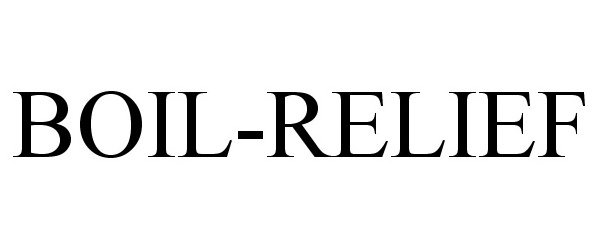 Trademark Logo BOIL-RELIEF