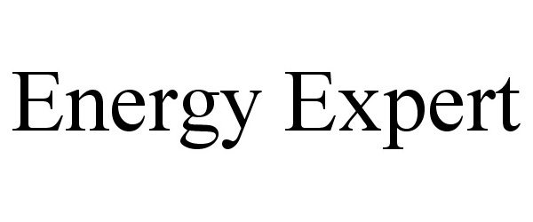 Trademark Logo ENERGY EXPERT