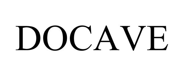 Trademark Logo DOCAVE