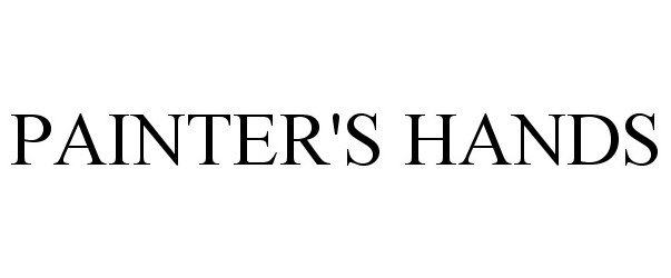 Trademark Logo PAINTER'S HANDS