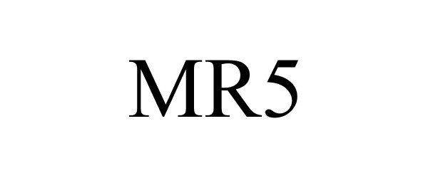 Trademark Logo MR5