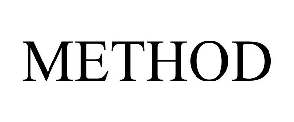 Trademark Logo METHOD