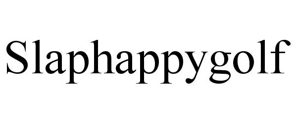 Trademark Logo SLAPHAPPYGOLF