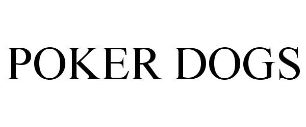  POKER DOGS