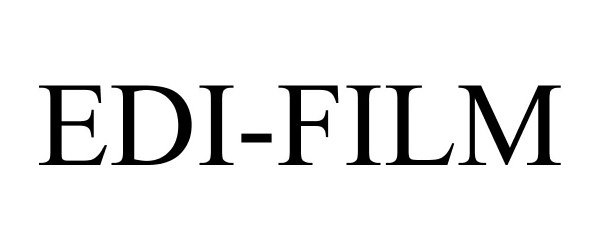 Trademark Logo EDI-FILM