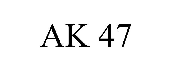 Trademark Logo AK 47