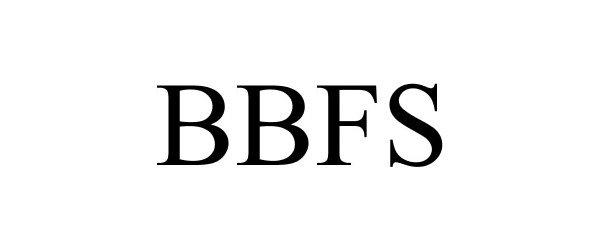 Trademark Logo BBFS