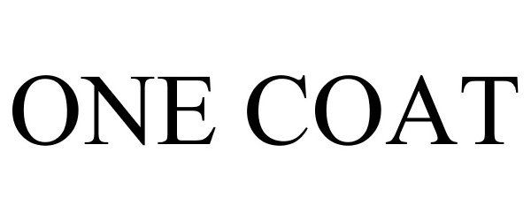 Trademark Logo ONE COAT
