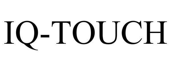 Trademark Logo IQ-TOUCH