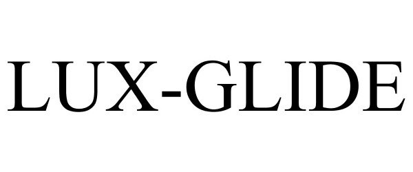 Trademark Logo LUX-GLIDE
