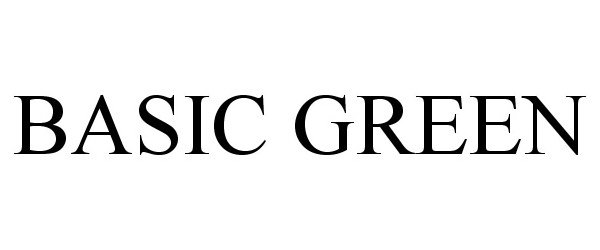 Trademark Logo BASIC GREEN