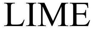 Trademark Logo LIME