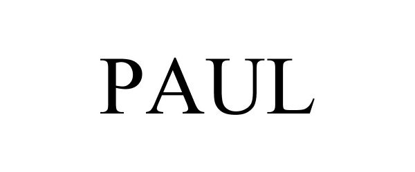 Trademark Logo PAUL