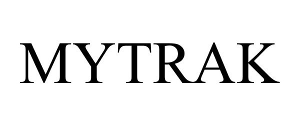 Trademark Logo MYTRAK