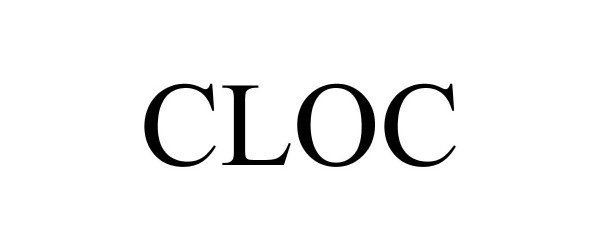 Trademark Logo CLOC
