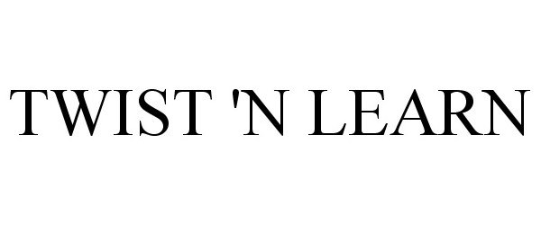 Trademark Logo TWIST 'N LEARN