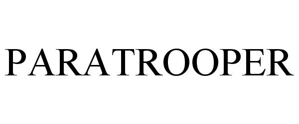 Trademark Logo PARATROOPER