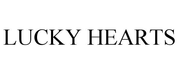 Trademark Logo LUCKY HEARTS