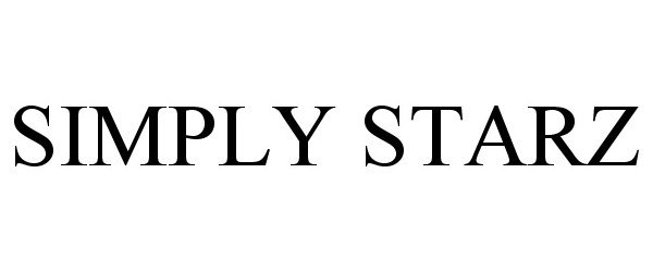 Trademark Logo SIMPLY STARZ