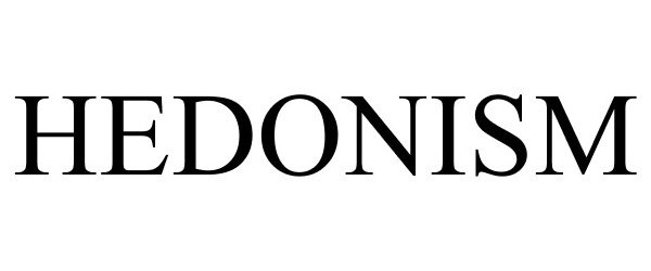Trademark Logo HEDONISM
