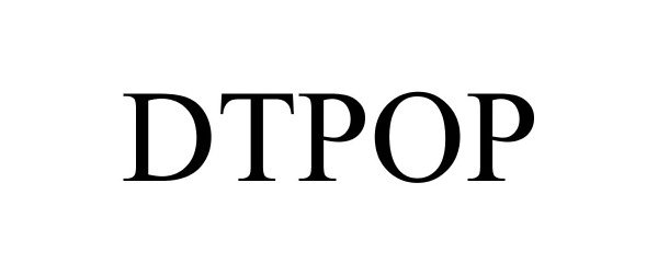 Trademark Logo DTPOP