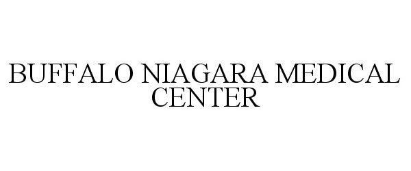 Trademark Logo BUFFALO NIAGARA MEDICAL CENTER