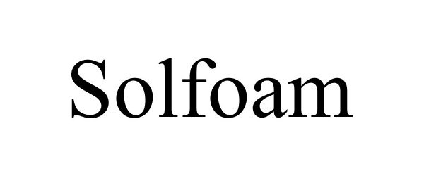  SOLFOAM