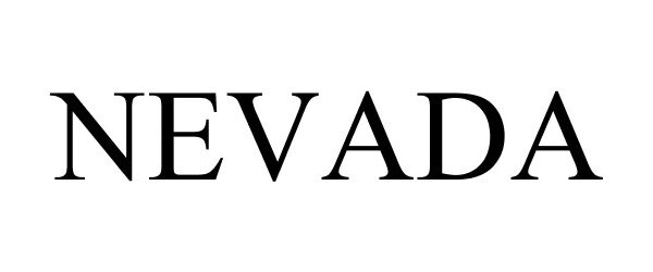 Trademark Logo NEVADA