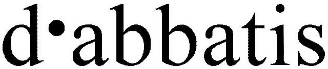 Trademark Logo DÂ·ABBATIS