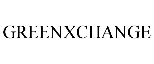 Trademark Logo GREENXCHANGE